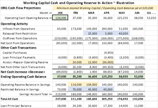 Cash Flow Projections Nonprofit Accounting Basics